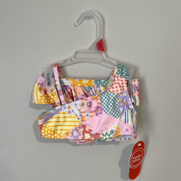 Wonder Nation Toddler Two-Piece Swimsuit Size 2T NWT - Picture 4 of 9